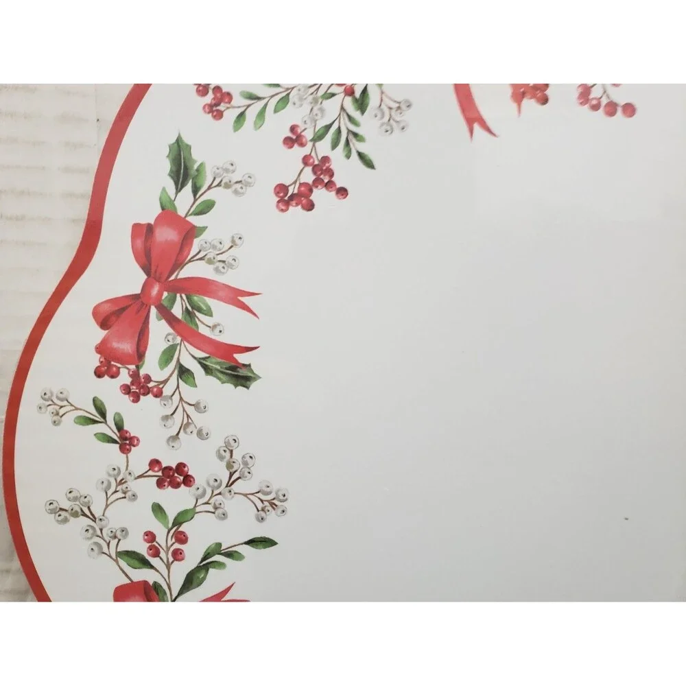 Set of 4 Hard Placemats w/Cork Back (14